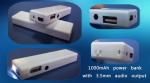 LED flashlight power bank Portable mobile power