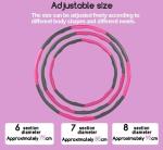 8 Knots Removable Fitness Hula Hoop For Fat Burning