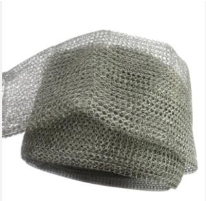 China Corrugated Flat Knitted Stainless Steel Wire Mesh Tape for 99% Filtration factory