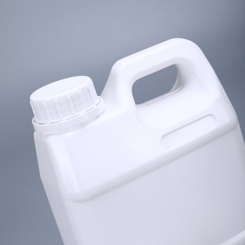 Plastic Square Barrel Jerry Can With Screw Lid Material Thickened Container 1L Supplied