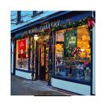 4C Glitter Finish C2S Paper Wall Posters For Decoration