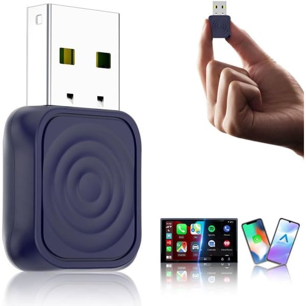 Multimedia 64GB Carlinkit Tbox Mini S Android 13 Car Play Wireless Adapter CarPlay AI Box Smart Universal CarPlay TV for In-Car Youtube