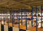 Q235B Steel Multi Tier Mezzanine Powder Coated For Automobile Spare Parts
