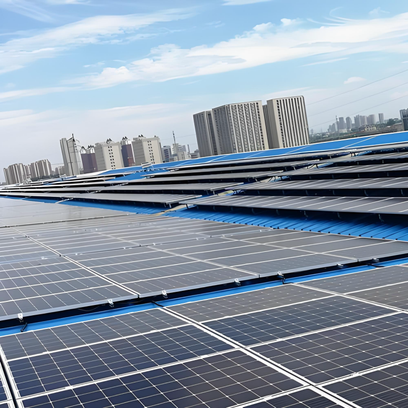 China Roof-Friendly Solar PV Bracket Frame – Light Aluminum, No Roof Load Overpressure factory