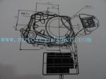 1P62FMK W160-4V Twin cylinder 4stroke ail cool Horizontal MOTORCYCLE Engines