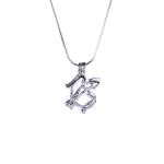 12 Horoscope Zodiac Love Wish Pearl Necklace Gift Set with Sagittarius Cage