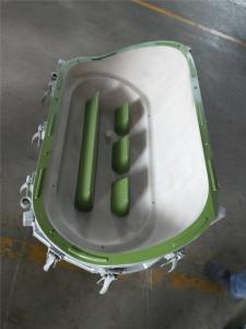 China Green Teflon Parting Rotation Molding / Rotational Mold Makers Anti Corrosion factory