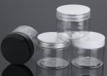 250ml 500ml Clear Amber Black Pet Plastic Cream Jar With Plastic Lid