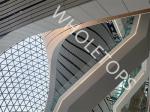 Square Round Slotted Holes 4.0mm Hyperbolic House Facade Panels 800×800mm