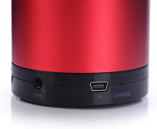 Coloured Bluetooth Hiking Speaker Wireless Rechargeable Speaker 450mAh Li ion Battery