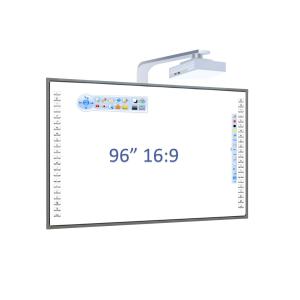 China 96 Inch Interactive Whiteboard 16:9 Aspect Ratio for School Teaching factory