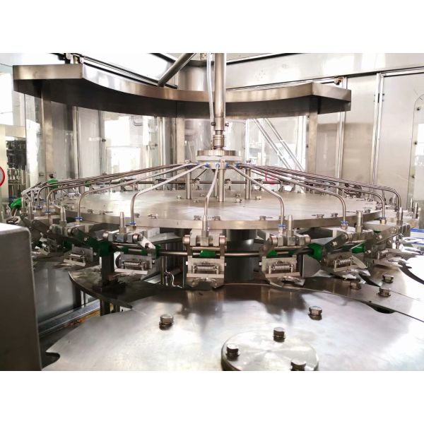 China 18000BPH PLC Pure Water Filling Machine 7.3W OPS Label factory