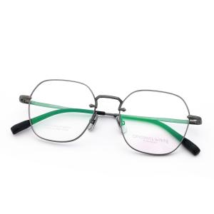 China Thin Safety Glasses Lightweight Comfortable Pure Titanium Optical Frame factory