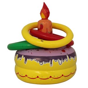 China Inflatable Toys Birthday Cake Ring Toss on sale