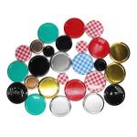 Cheap Price 43mm 48mm 53mm 58mm 63mm Glass Honey Jar Metal Top Tinplate Lug Cap