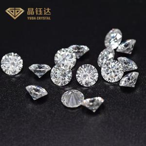 China Polished HPHT Loose Lab Created Diamonds For Ornament White Color factory
