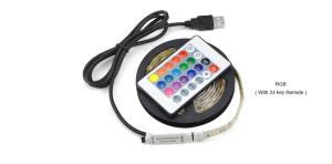 China TV Screen Backlight Bias 5050 SMD RGB LED Wifi Tape Lights factory