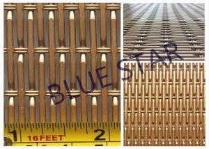 China Aluminum Pre Crimped Wire Mesh Screen For Farm &amp; Decoration Smooth Top Anti - Corrosion factory