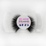 Black 15mm Mink Lashes , Lightweight D Curl Mink Individual Lashes