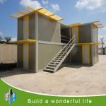 2016 hot sale fast build 20ft combined flat pack container house