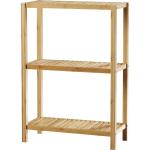 Professional 3 Tier Wooden Bathroom Shelves 31.5" H X 22.1" W X 10.25" D