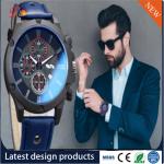 Wholesale PU Strap/Band Men's Watch Movement Watch Fashion Watch Alloy Case