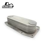 OKEIMT E330C Excavator Diesel Engine Parts C9 Oil Cooler Core E330 E336D Oil
