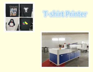 China 1200 * 1800 DPI T Shirt Printing Machine DTG Direct To Garment Printer factory