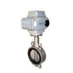 Soft Sealed Explosion Proof Electric Actuator Wafer Connection Butterfly Valve