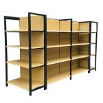 Book Shelf Factory Wooden Shelf Wood Gondola Shelving Supermarket Racks