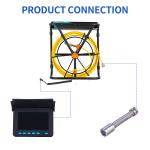 10M Plumbing Pipe Inspection System 17MM Camera Head 4.3 Inch LCD