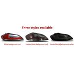 Car Fitment BMW Z4 09-16 E89 Gets A Dynamic Red Flow Led Brake Light Bar Turn