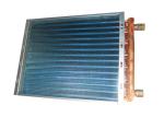 Aluminium Fin Heat Exchanger , 16x20 Water To Air Heat Exchanger Copper Tube