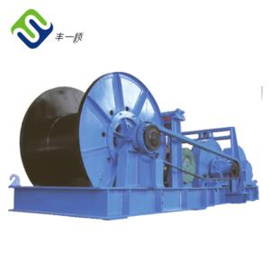 China Slow Speed Wire Rope Electric Mooring Winch Marine Shipyard Winch 220V factory