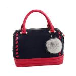 black &red ladies Fashion handbags bolsas femininas bolsas para dama Bolsas