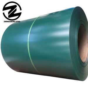 China Cold Rolled Technique PPGI Coils Color Coated Steel Coil for Metal Roofing Sheets Building Materials factory