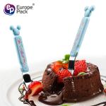 Factory Direct Customized logo stainless steel cute cartoon plastic PS handle