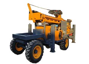 China ST200 Trailer Type 105-305mm Water Well Drilling Rig Equipment factory