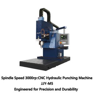 China Spindle Speed 3000rpm CNC Hydraulic Punching Machine JYY-M5 Engineered for Precision and Durability in Metal Fabrication on sale
