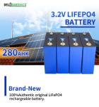 New Grade A 3.2v Solar System Lifepo4 Battery 280ah 300ah 48V US Stock