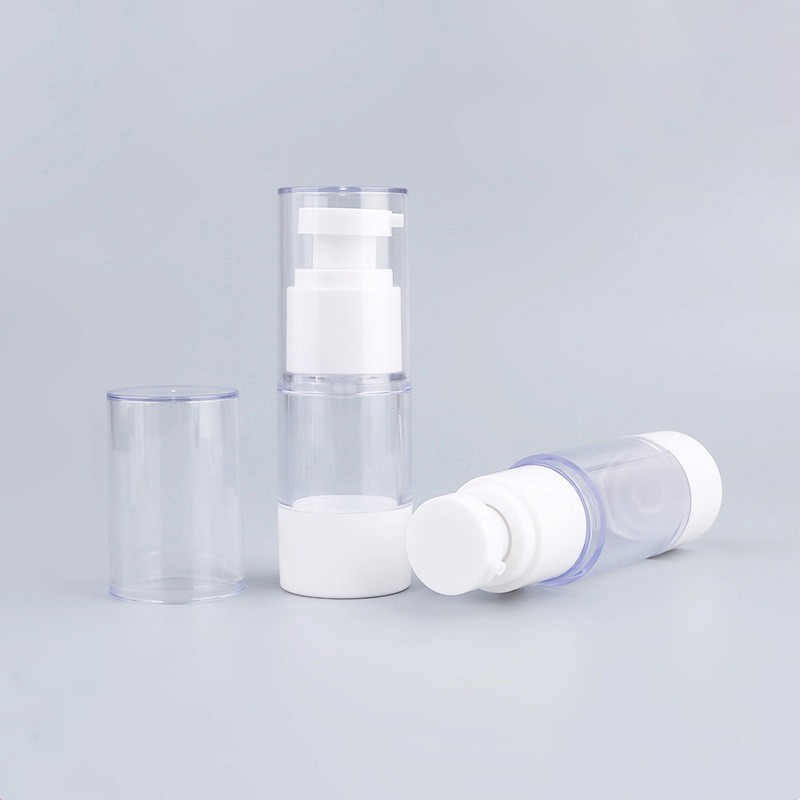 Customizable 50ml 80ml Plastic Airless Pump Bottle Empty Airless For Cosmetics