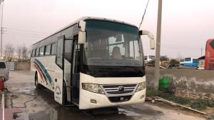 China Second Hand Tourist Bus Front Engine 53 Seats Used Yutong Bus ZK6112D Sliding Window factory
