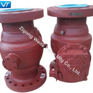 Carbon Steel WCB Trunnion Mounted Valve 10 600LB Ball Valve
