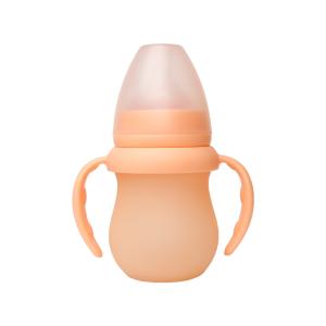 China Soft Nipple 260ml Silicone Baby Milk Bottle Anti Choking Anti Flatulence factory