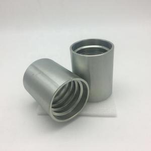 China Chrome Plating Hydraulic 1/4'' Crimp Hose Ferrules factory