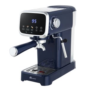 China Electric Portable 20bar Espresso Coffee Maker New Milk Frother Semi-Automatic Coffe MachineHousehold Use for Hotel on sale