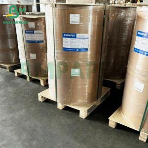 China Recyclable Smooth 45gsm 50gsm Natural White Dictionary Paper Roll factory