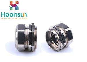 China M18 PG16 Divided Brass EMC Cable Gland For Electromagnetic Compatibility factory