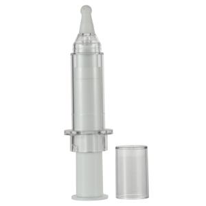 China 5ml PETG Syringe Bottle for Airless Empty Cosmetic Container/Eye Cream Airless Bottle factory