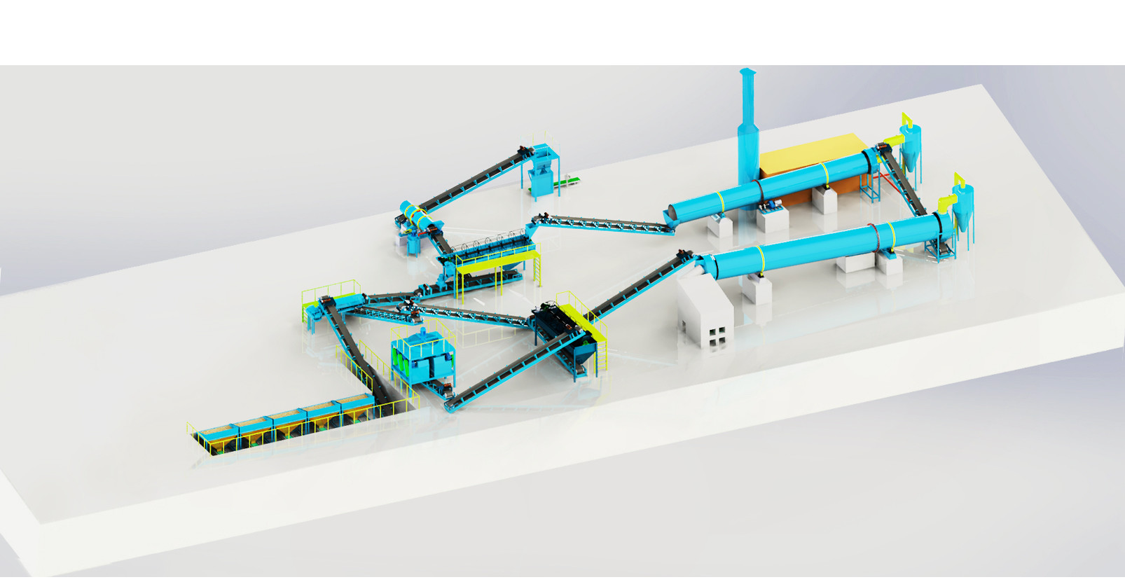 China Advanced NPK Compound Fertilizer Production Line factory
